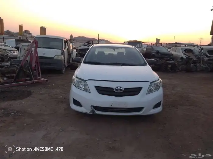 كرولا 2008 الى 2010 قطع غيار فقط 0