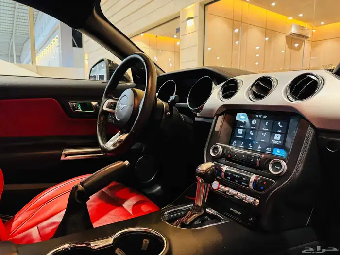 موستنج GT 2017 V8 سعودي مخزن بحاله الوكاله 12