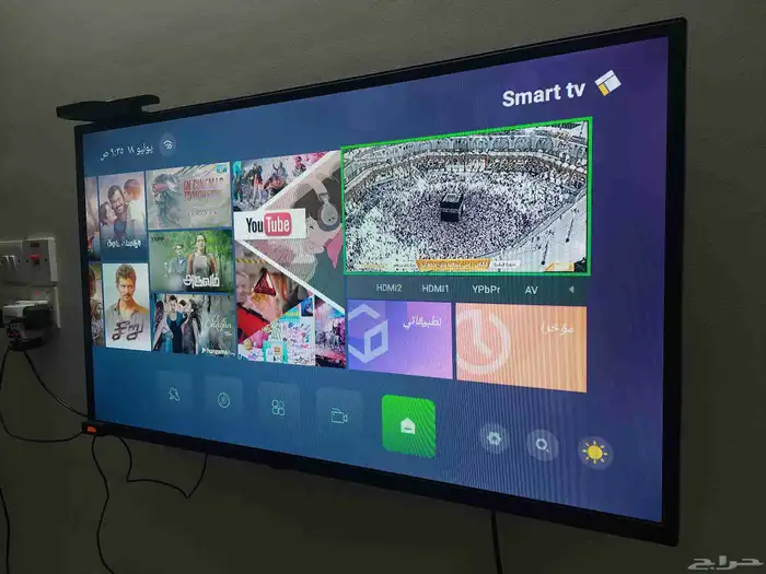 شاشة 40 بوصة سمارت مع ريسيفر 1