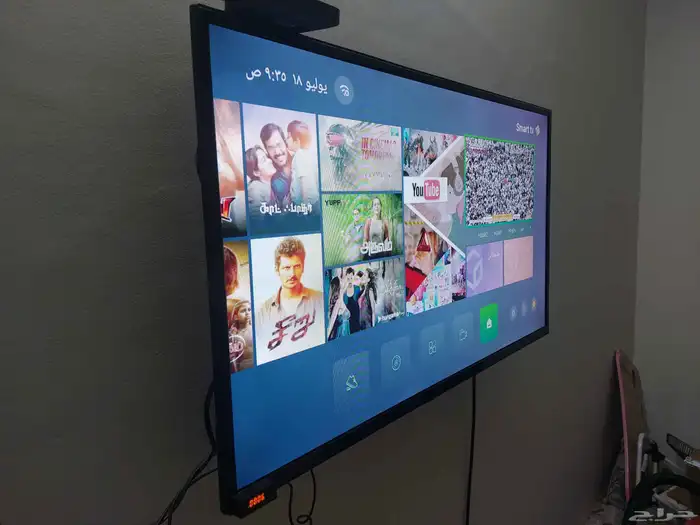 شاشة 40 بوصة سمارت مع ريسيفر 0