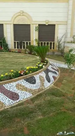 مشتل تنسيق حدائق 7