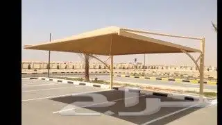 بيوت شعر سواتر مظلات قرميد صيانه جميع انواع الحداده 6