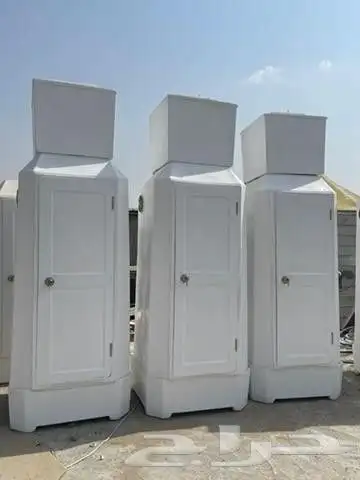 حمامات متنقله فايبر جلاس مقوى طبقتين 4