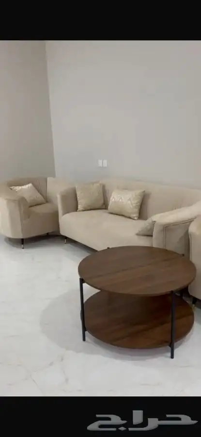 كنب شبة جديد   طاولة خدمة 3