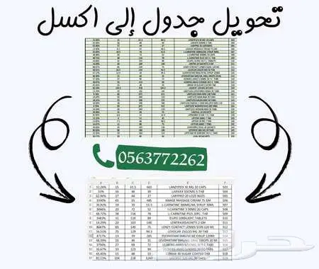 تحويل كشف حساب بنكي من pdf الى excel 2