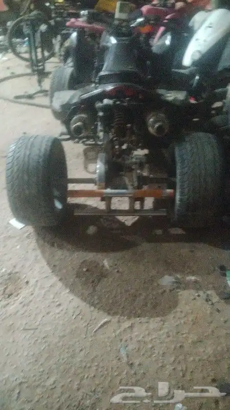 دباب صيني حجم. 250cc موضب من راعيه الاول ومرشوش اسود 1