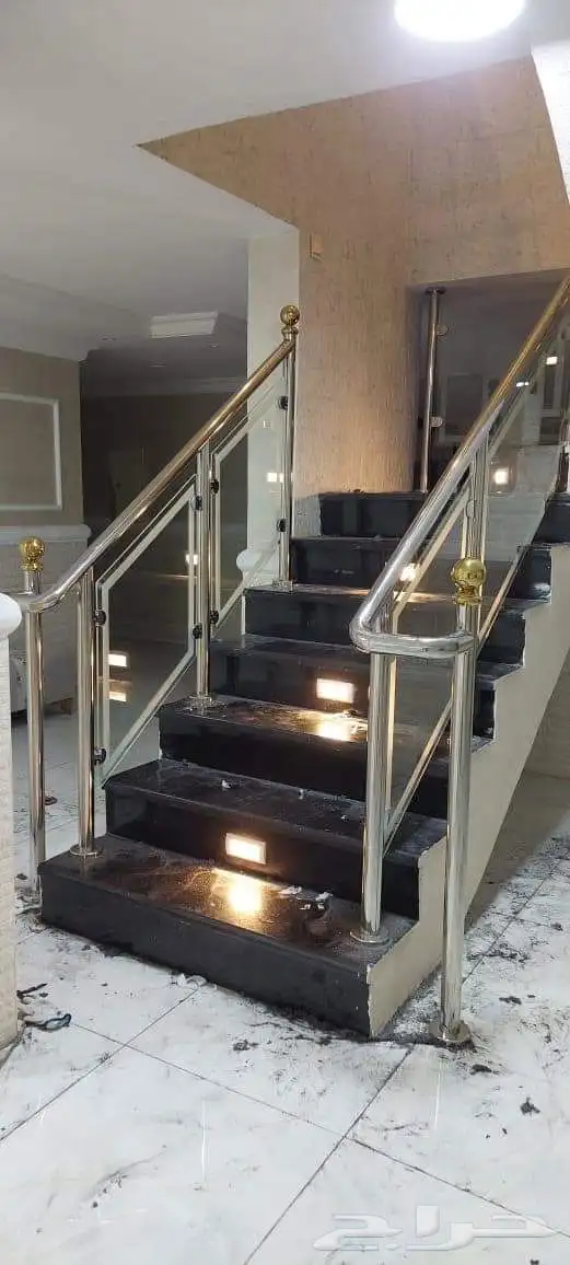 دربزين استيل حواجز مسابح مسكات جدار 5