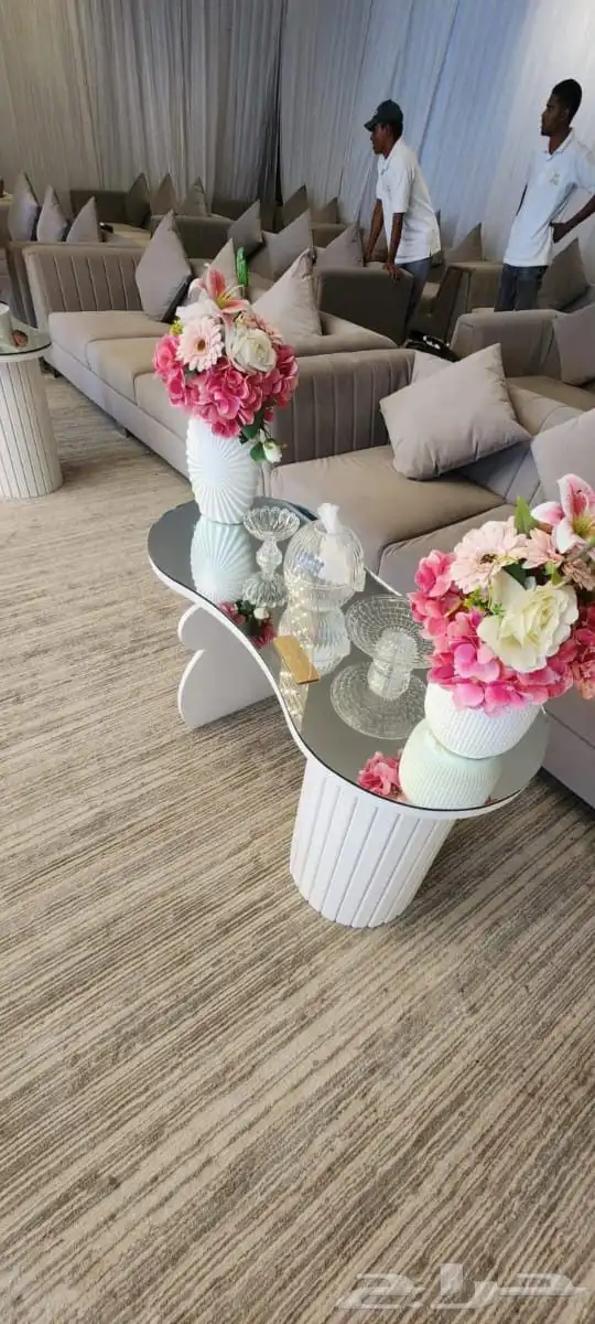 طاولات خدمه  تنسيق طاولات خدمه  طاولات ضيافه 4