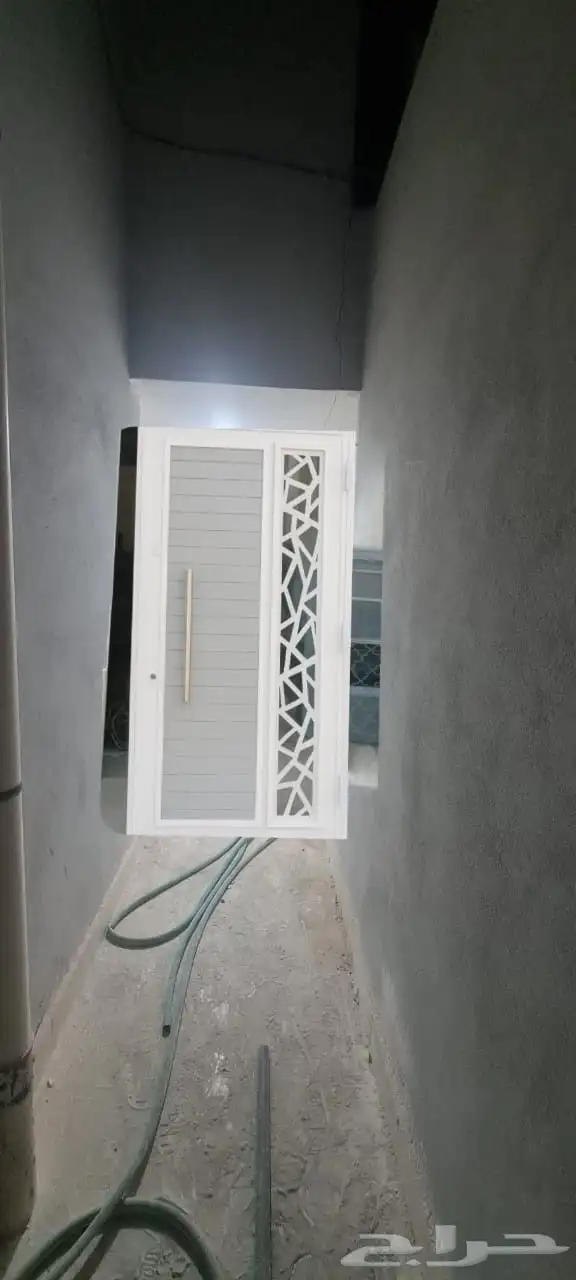 تفصيل ابواب حديد ليزر صاج المونيوم درايش وأبواب بيبي سي وخشب 9