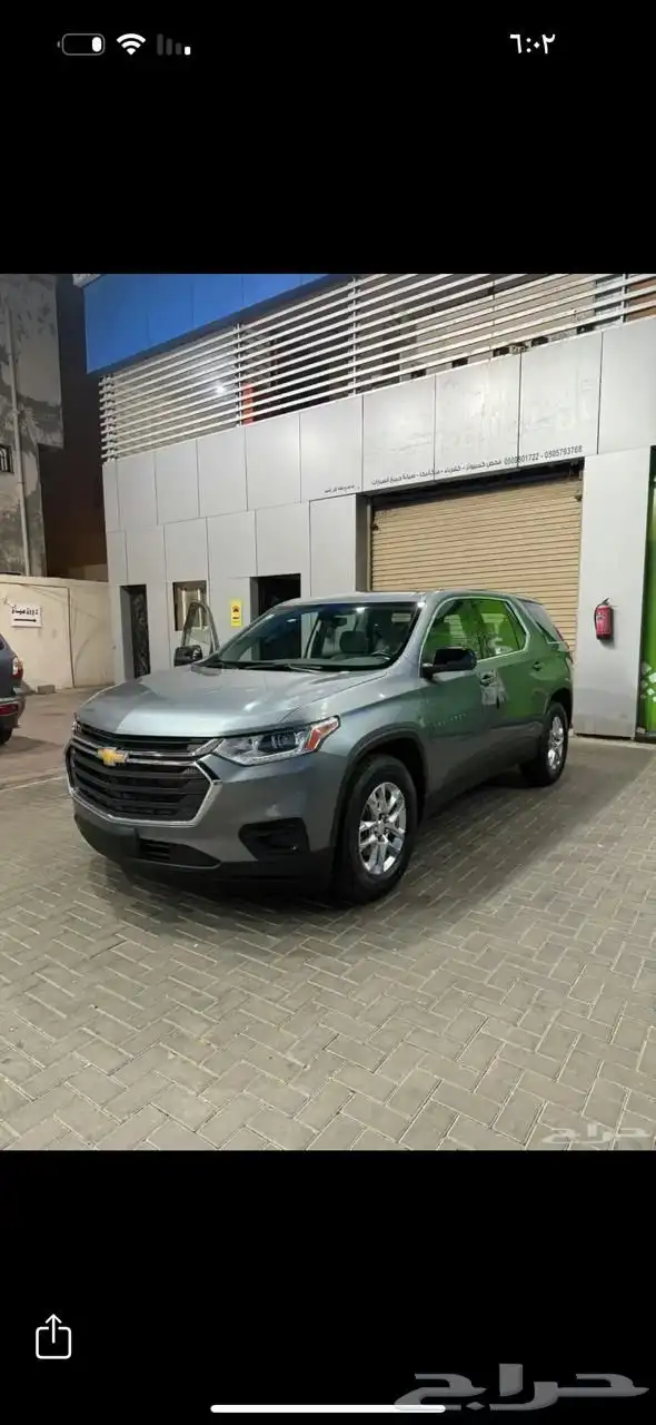 شفروليه ترافيرس 2021 نظيف ممشى قليل 0