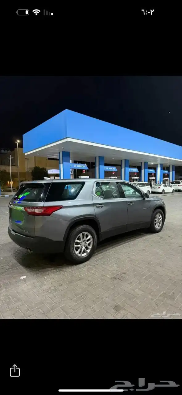 شفروليه ترافيرس 2021 نظيف ممشى قليل 3