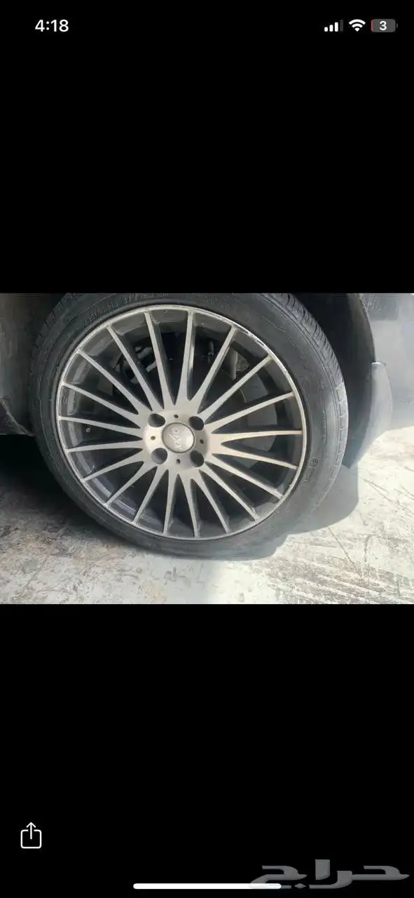 جنوط زينه مقاس 16 صيني اربعه مسمار تركب ريو اكسنت يارس 0