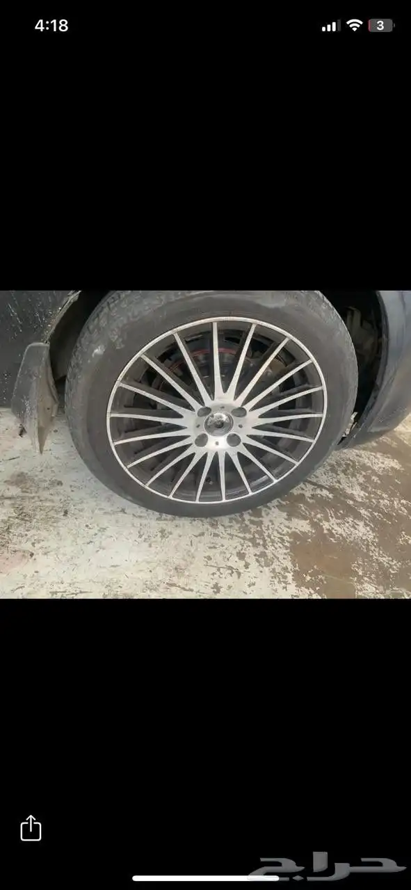 جنوط زينه مقاس 16 صيني اربعه مسمار تركب ريو اكسنت يارس 1