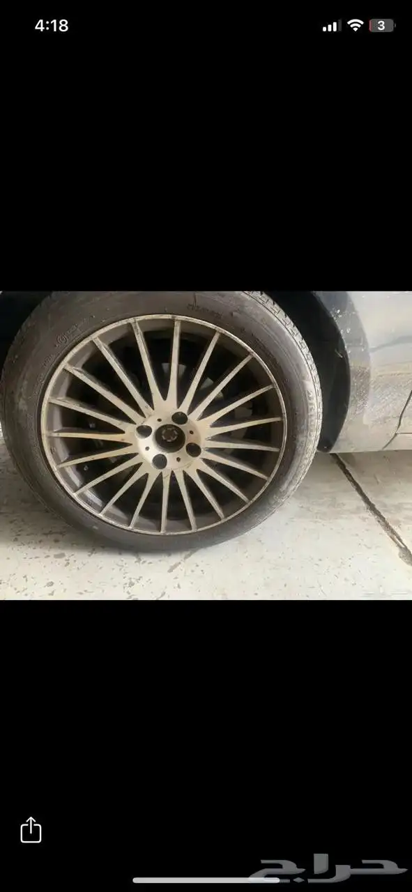 جنوط زينه مقاس 16 صيني اربعه مسمار تركب ريو اكسنت يارس 2