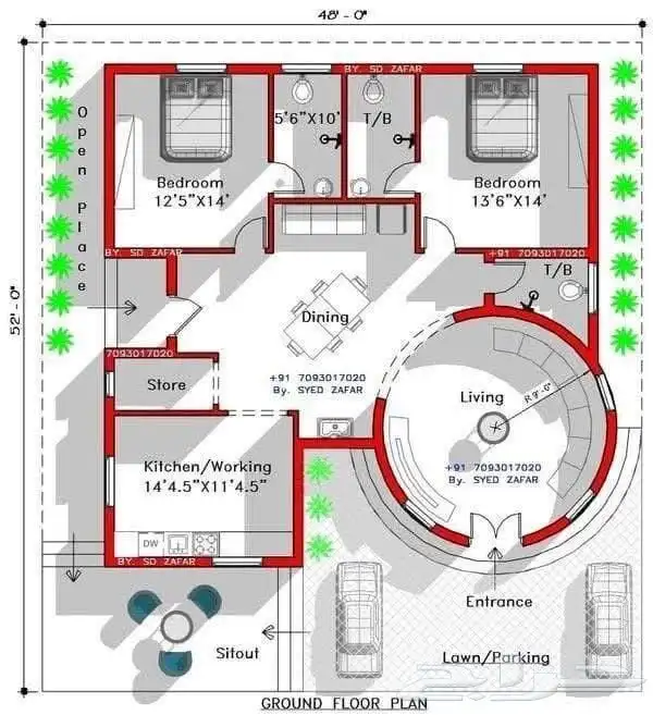 مخططات اوتوكاد 1