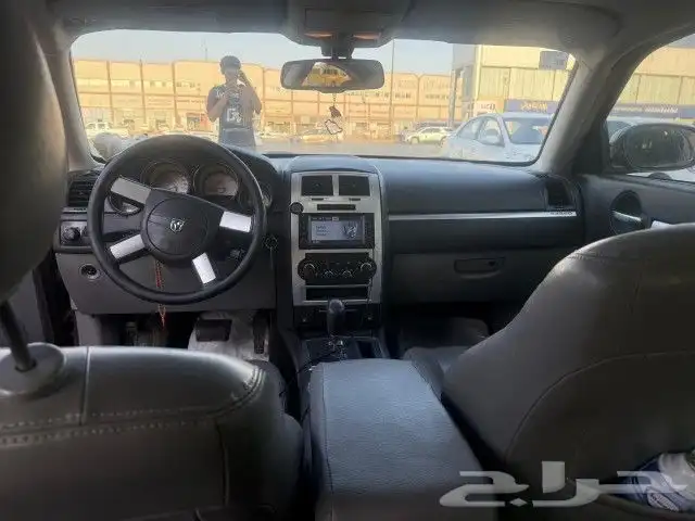 دودج تشارجر موديل 2008 فل كامل 6 سلندر عداد 315الف مكينة ق 6