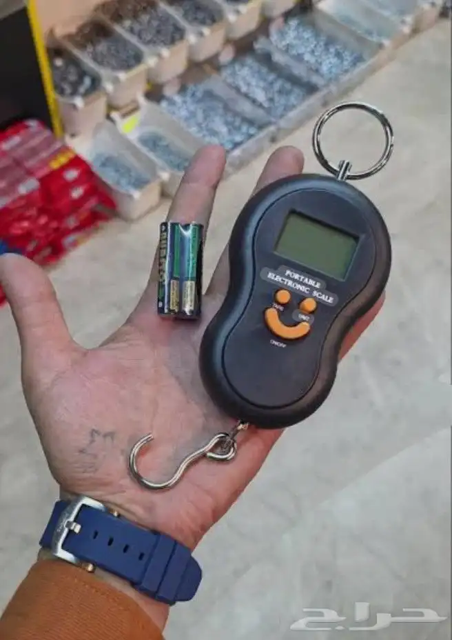 2 ميزان ديجيتال لجميع الاكياس وشنط السفر يصل ل 50 كيلو 0