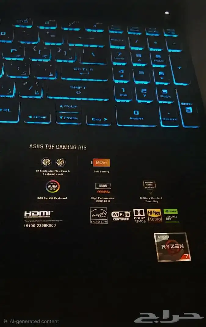 Laptop ASUS TUF Gaming A15 1