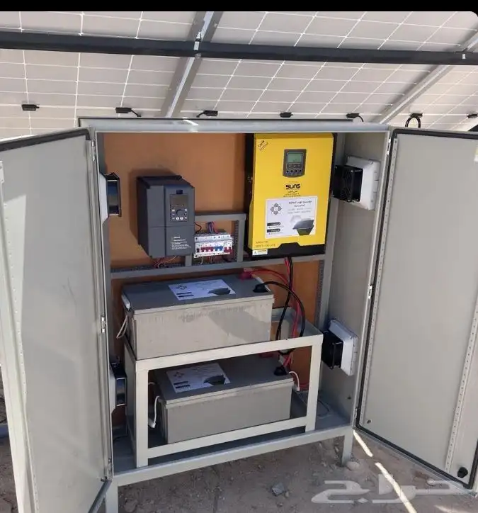 تصميم وتنفيذ صناديق خدمه علي الطاقه الشمسيه 1