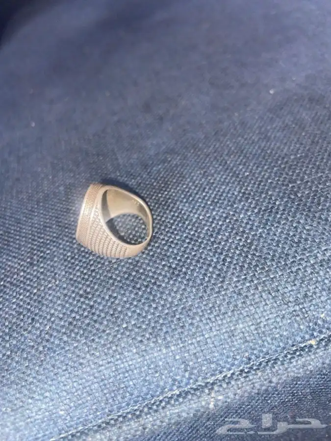 خاتم فضه كامل بدون فصه للبيع خاتم كفو 0