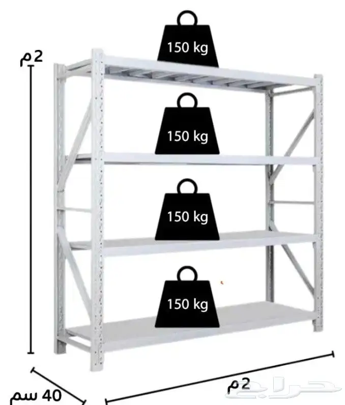 رفوف تخزين ارفف منازل ورفوف المستودعات 2