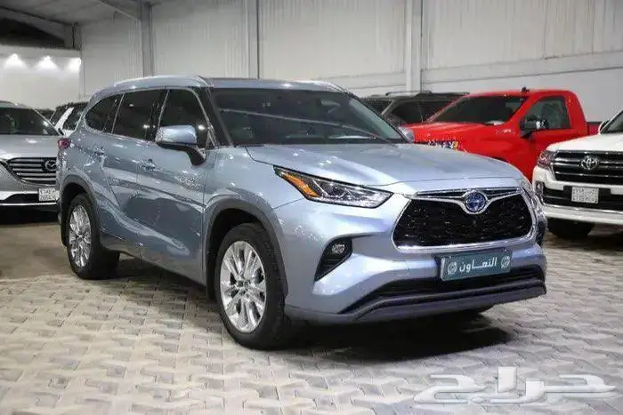 تويوتا هايلندر فل كامل ليمتد هايبرد بانوراما جلد موديل 2023 0