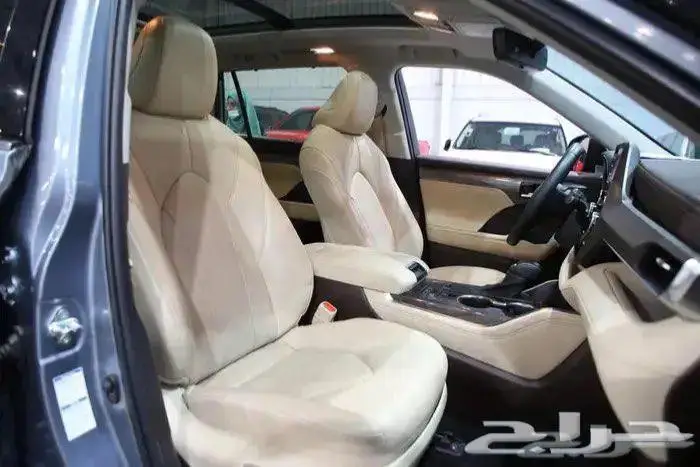 تويوتا هايلندر فل كامل ليمتد هايبرد بانوراما جلد موديل 2023 13