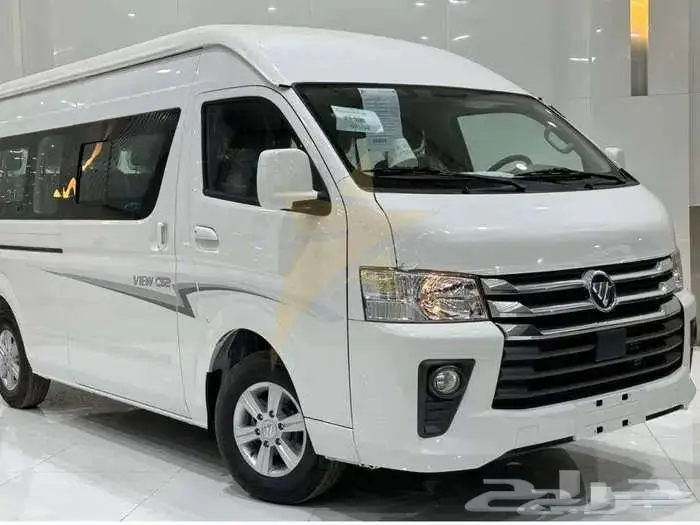 باص فوتون13راكب ديزل قير عادي2025بترومين ضمان الوكيل اقل سعر 0