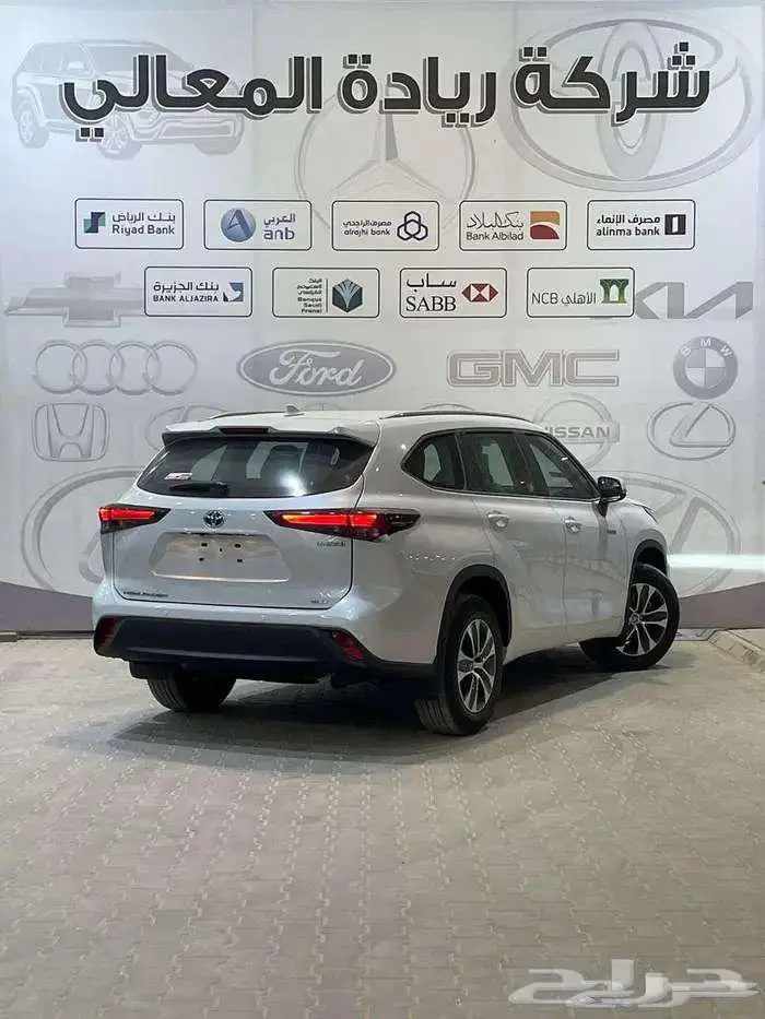 تويوتا هايلاندر GLE هايبرد نص فل 2025 مبيعات بنوك 2