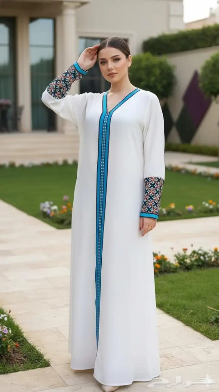 جلابيات استقبال فخمه 75  ومتوفر جمله بسعر خاص 1