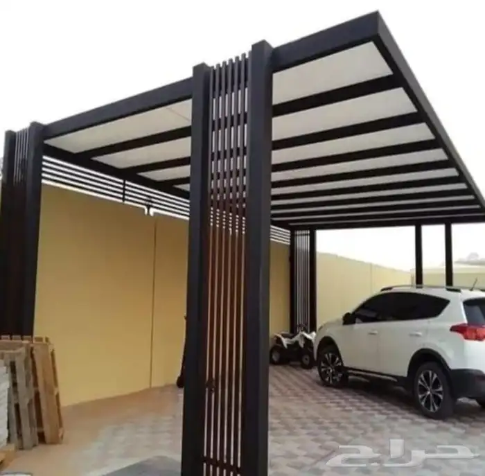 زجاج سكريت والمنيوم دربزين كنتارول استركشر بديل خشب برجولات 5