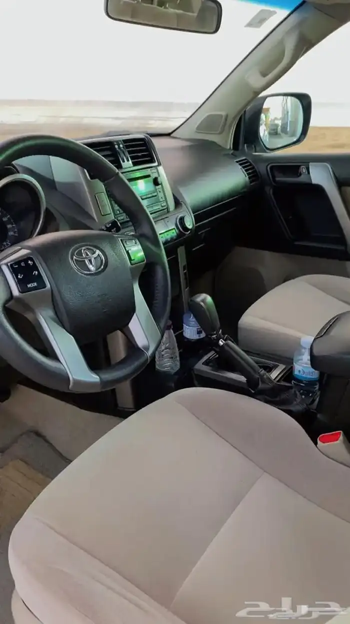 برادو 2012 نظيف لون فضي 4