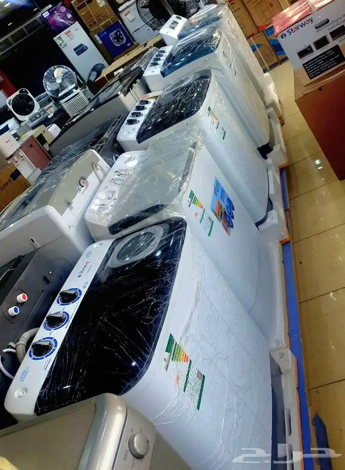 غسالات حوضين غسالة اتوماتيك غساله أفران فريزرات جديد 18 كيلو 13