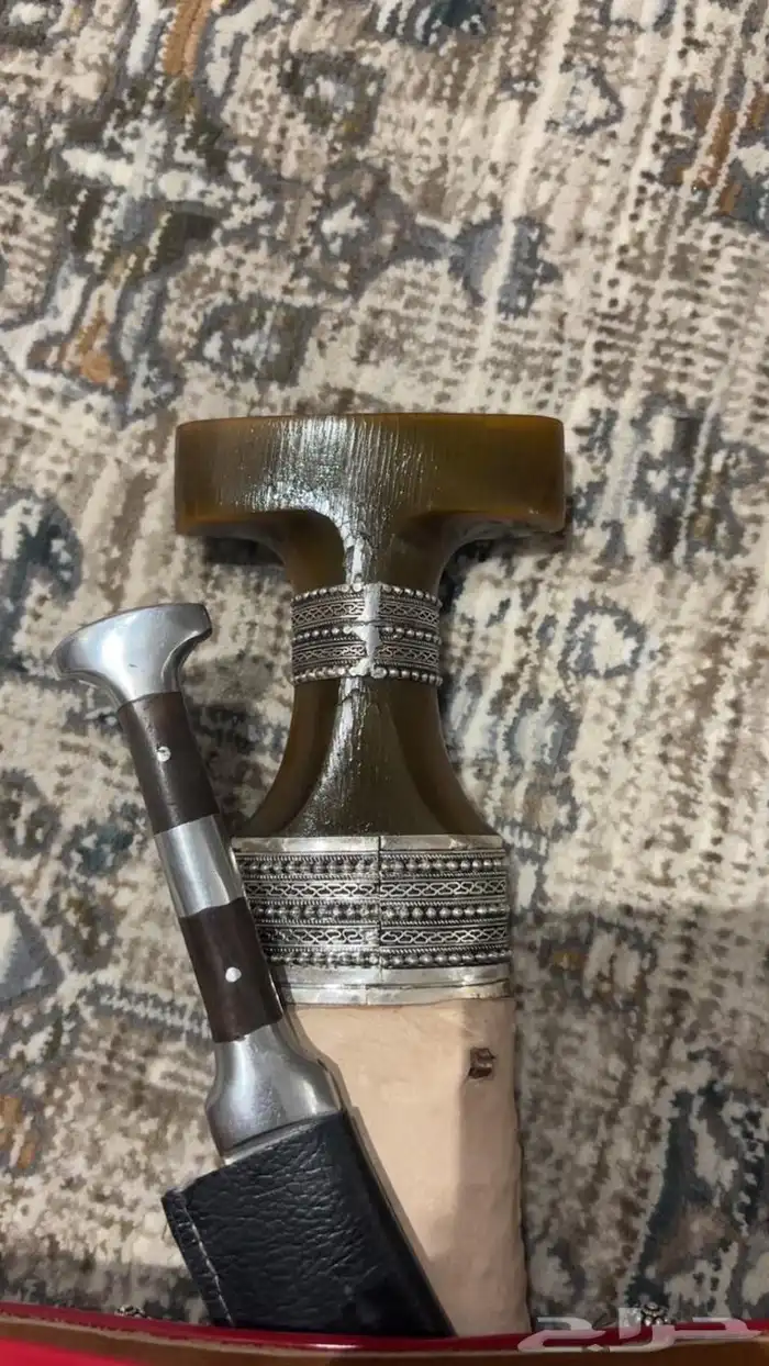 خنجر زراف الهندي صب فضه 1