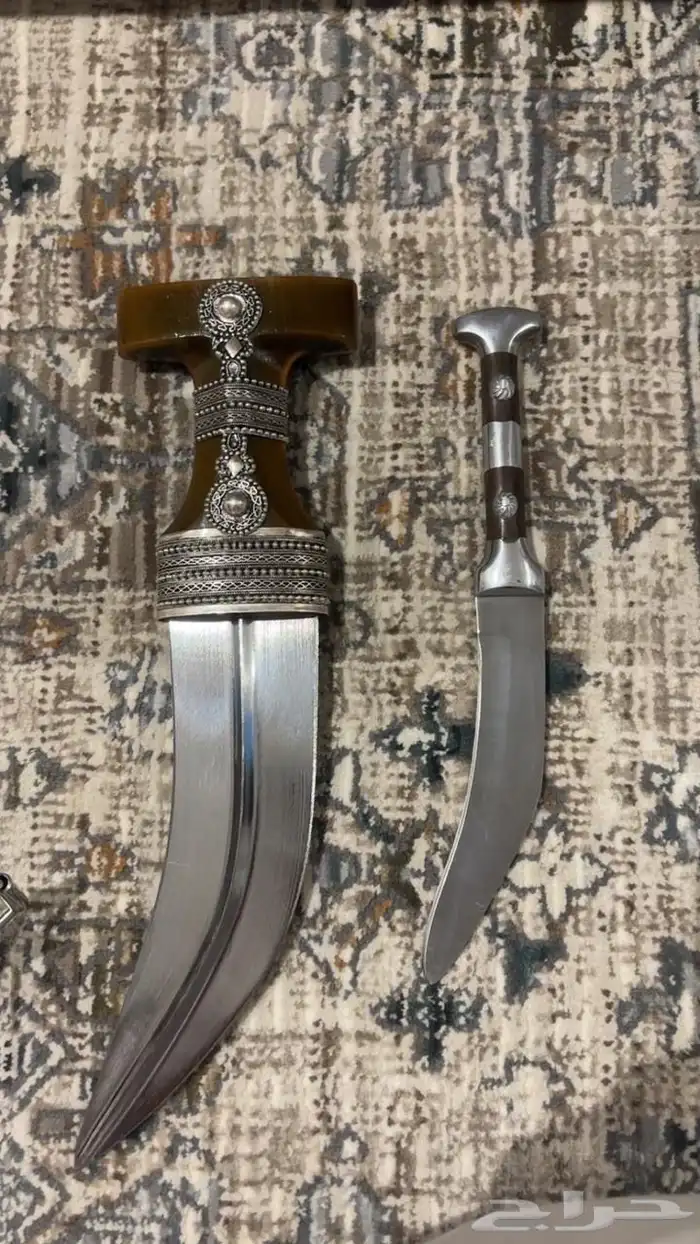 خنجر زراف الهندي صب فضه 2