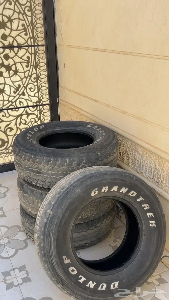 كفرات دنلوب عريض مقاس 16 1