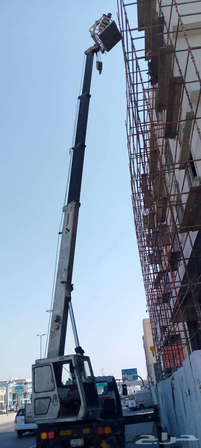 رافعه كرين رفع العمال 2