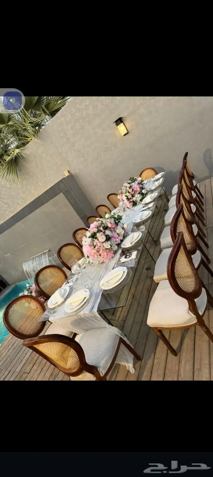 كراسي طاولات كراسي شفاف 2