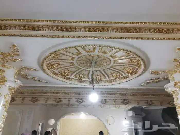 تصميم وتنفيذ اعمال الديكور الملكي وجدريات حجريه 13