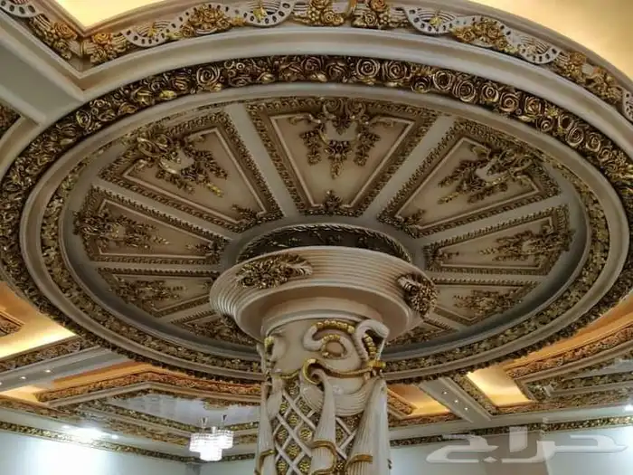 تصميم وتنفيذ اعمال الديكور الملكي وجدريات حجريه 17