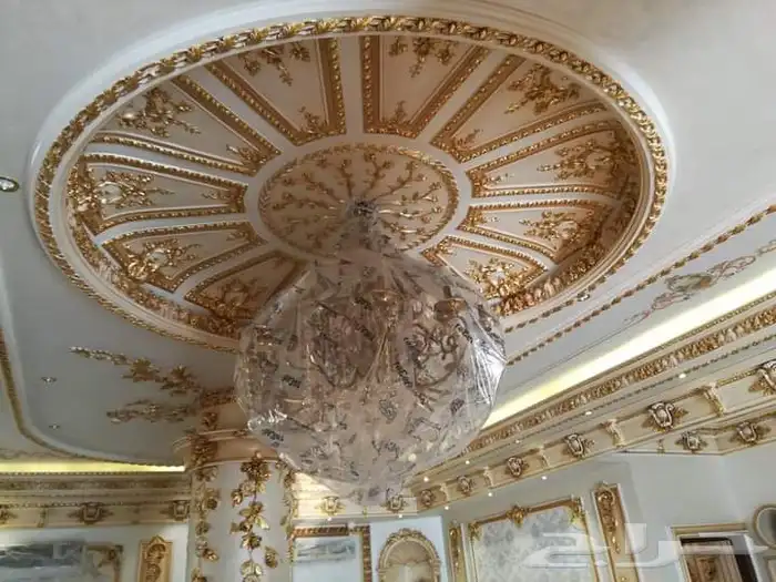 تصميم وتنفيذ اعمال الديكور الملكي وجدريات حجريه 16