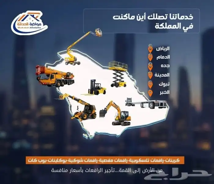 كرنات جميع الاحجام رافعات شوكيه ويدويه رافعات جميع الاحجام و 5