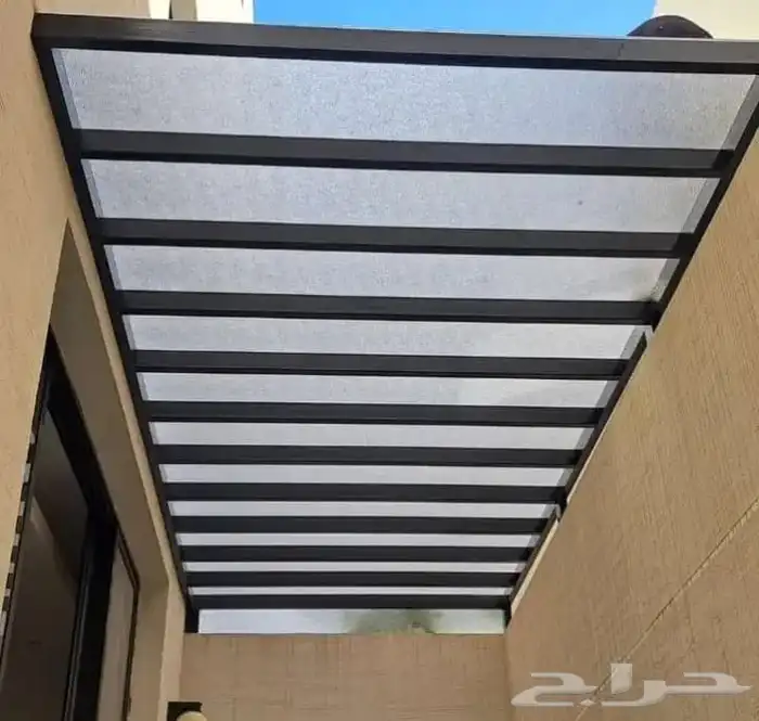 زجاج سكريت والمنيوم دربزين كنتارول استركشر بديل خشب برجولات 4