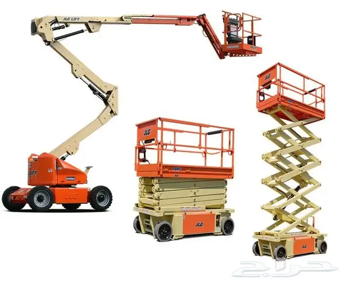 سيزر لفت للايجار رافعات شوكية للايجار مان لفت للايجار جميع 4