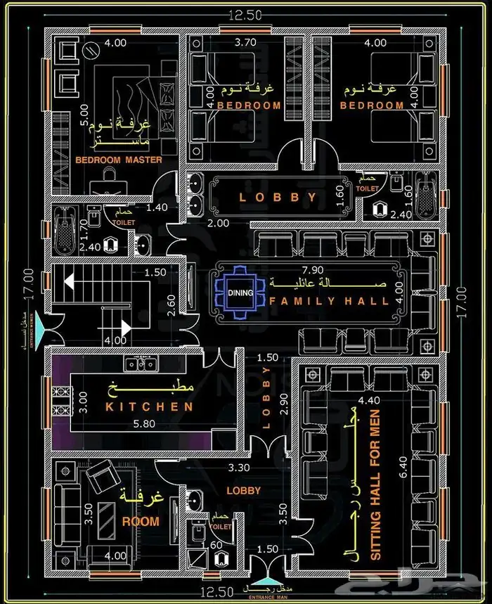 مخططات اوتوكاد 5