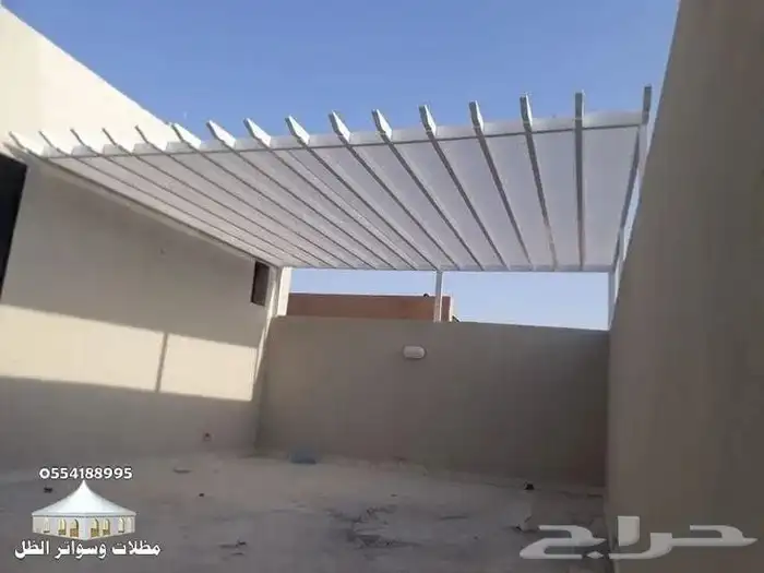 زجاج سكريت والمنيوم دربزين كنتارول استركشر بديل خشب برجولات 8