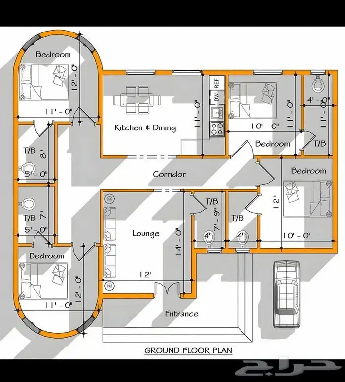 مخططات اوتوكاد 0