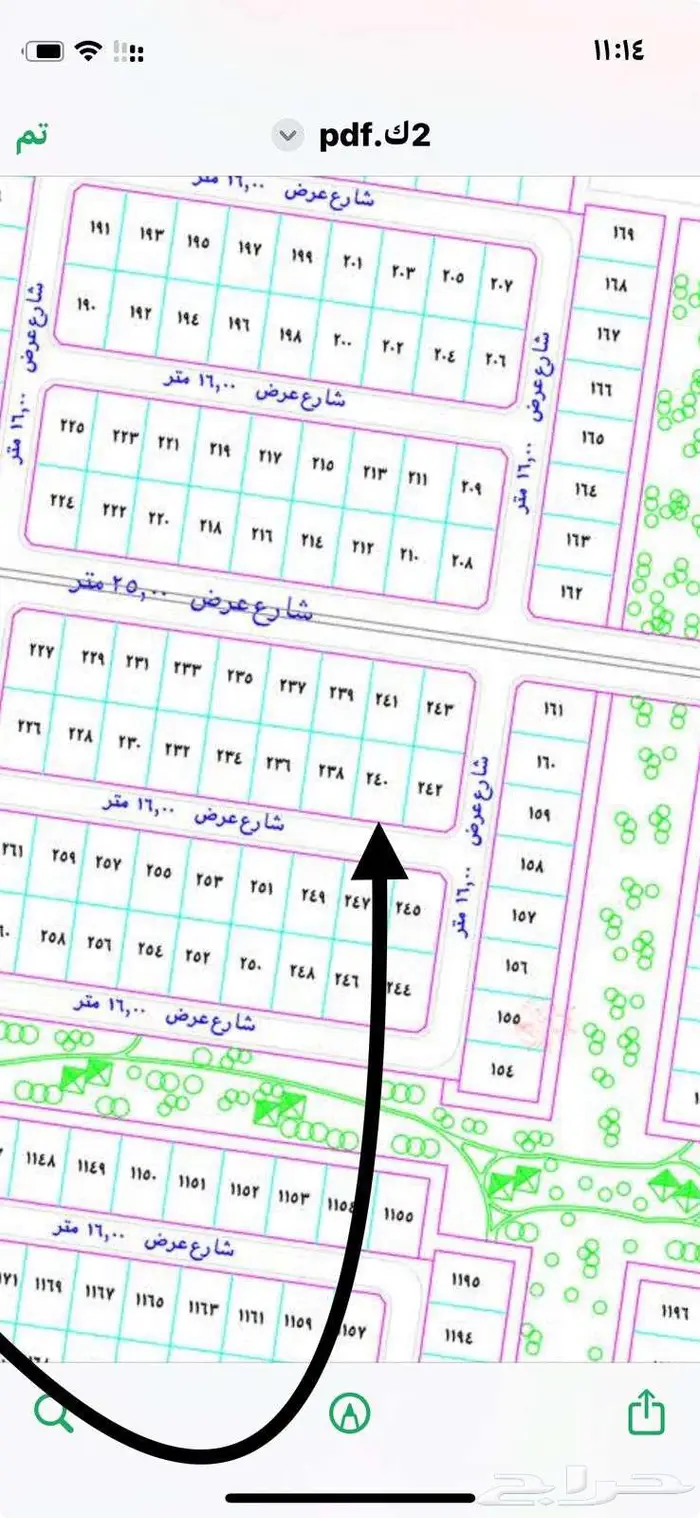 ارض للبيع في منطقة مكة المكرمة مدينة جدة حي جوهرت العروس 1