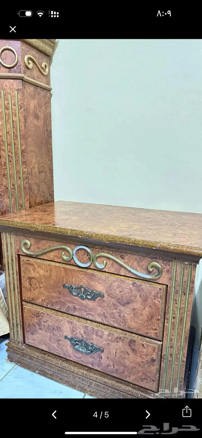 غرفة نوم 7 قطع كبيره حجم 200في 200 2