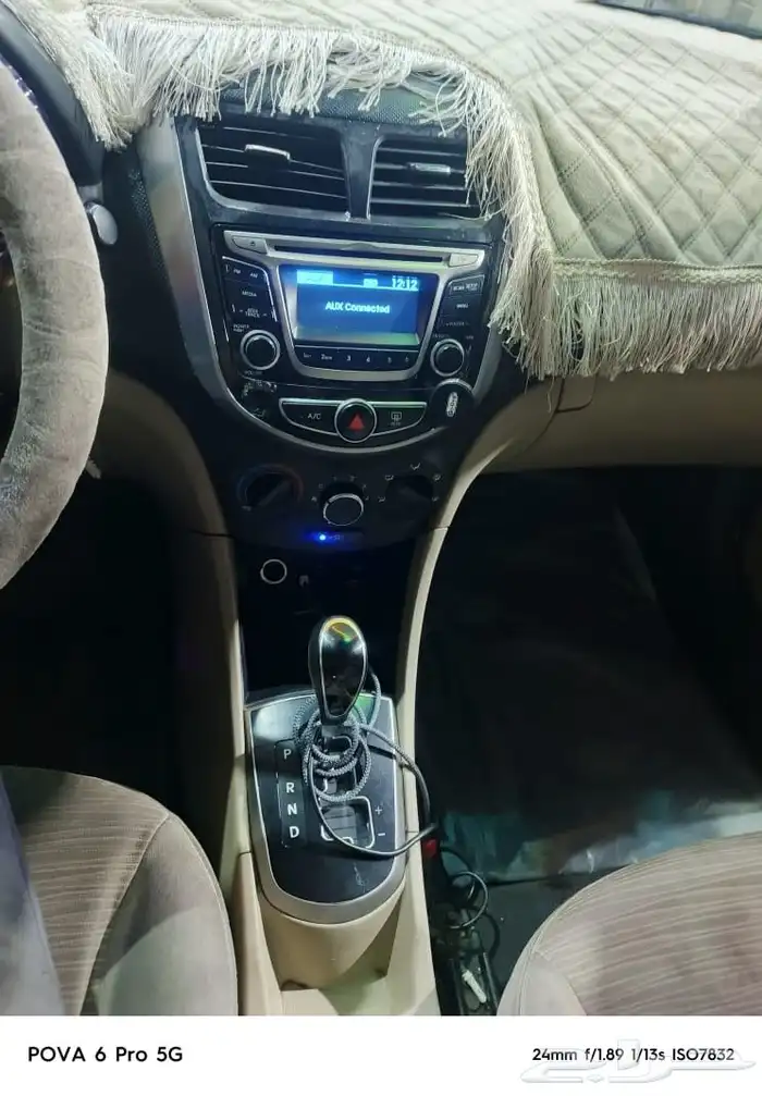 سياره اكسنت مديل 2017 ممشى 281 ألف كل شي شغال مكينه 7